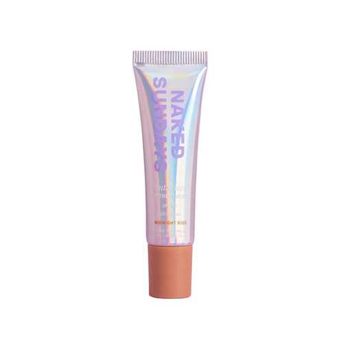Naked Sundays PoutScreen Lip Treatment SPF50 - Midnight Kiss, 5ml/0.16 fl oz Naked Sundays PoutScreen Lip Treatment SPF50 - Midnight Kiss on white background