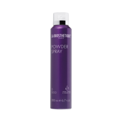 Powder Spray (Dry Shampoo Aerosol) on white background