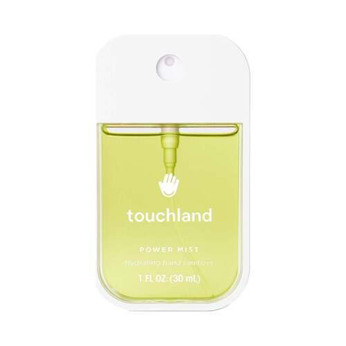 Touchland Power Mist Hydrating Hand Sanitizer - Lemon Lime Spritz, 30ml/1.01 fl oz Touchland Power Mist Hydrating Hand Sanitizer - Lemon Lime Spritz on white background