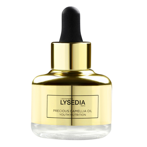 LYSEDIA  Precious Camellia Oil For Youth Nutrition on white background