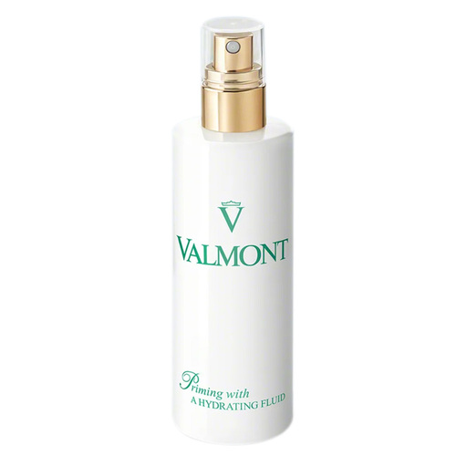 Valmont Priming with a Hydrating Fluid on white background