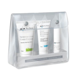 ProDerm Discovery Kit - Essential Facial Care Routine on white background