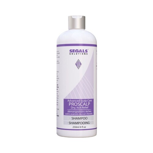 Segals ProScalp Shampoo, 250ml/8.45 fl oz Segals ProScalp Shampoo on white background