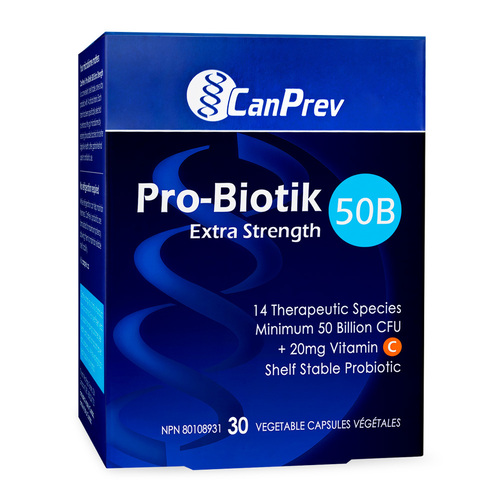 CanPrev Pro-Biotik 50B - Extra Strength on white background