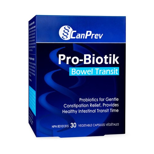 CanPrev Pro-Biotik - Bowel Transit on white background