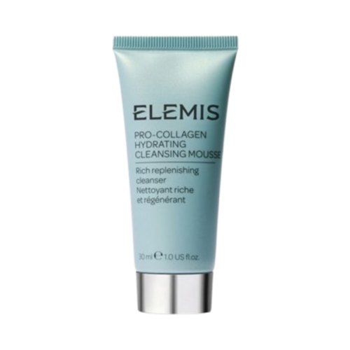 Elemis Pro-Collagen Hydrating Cleansing Mousse on white background