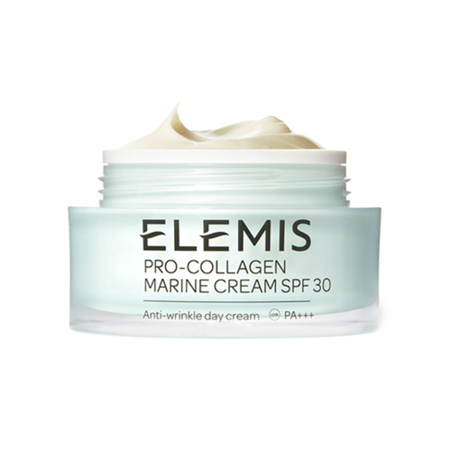 Elemis Pro-Collagen Marine Cream SPF 30 on white background