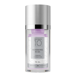 Pro Youth Resveratrol B3 Gel on white background