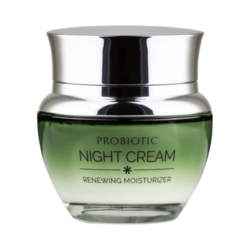 Probiotic Night Cream on white background