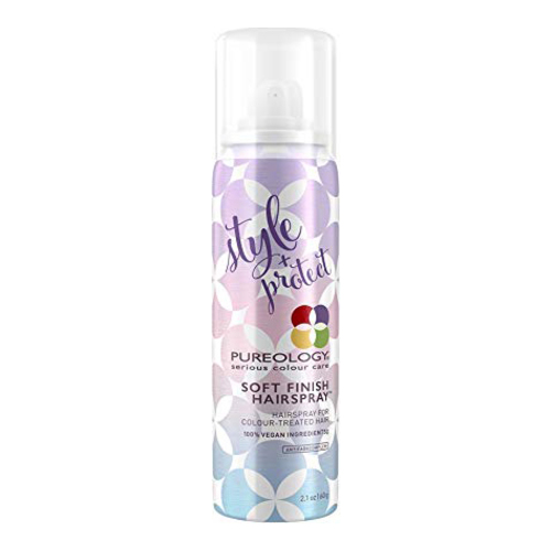 Pureology Protect Soft Finish Hairspray on white background