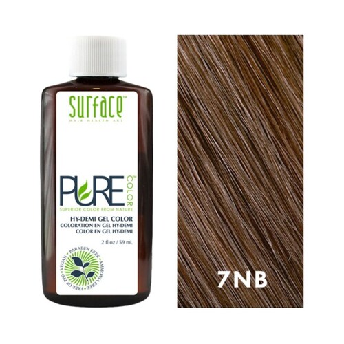Surface Pure Color 7NB Nutmeg Natural Beige on white background