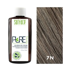 Pure Color 7N Natural Walnut on white background