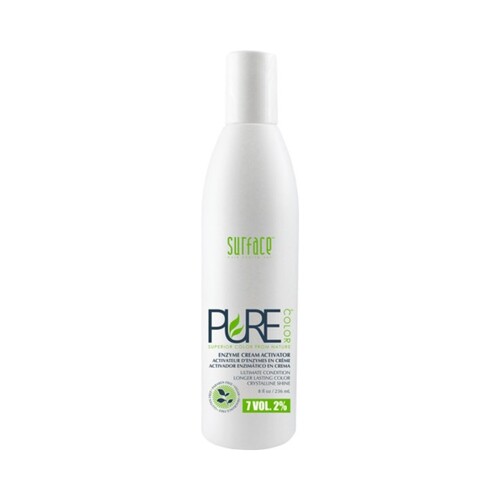 Surface Pure Enzy Cream Activator 7 Vol 2% on white background