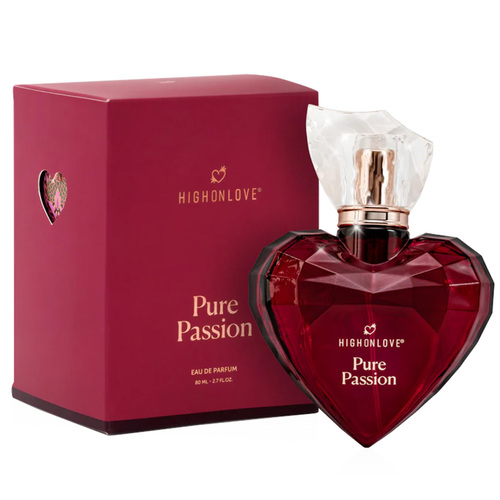 High on Love Pure Passion Eau de Parfum, 80ml/2.71 fl oz High on Love Pure Passion Eau de Parfum on white background