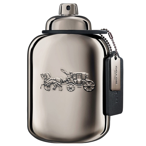 Coach Pure Platinum Parfum on white background