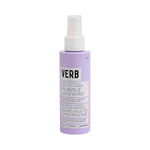 Verb Purple Leave-In Mist on white background