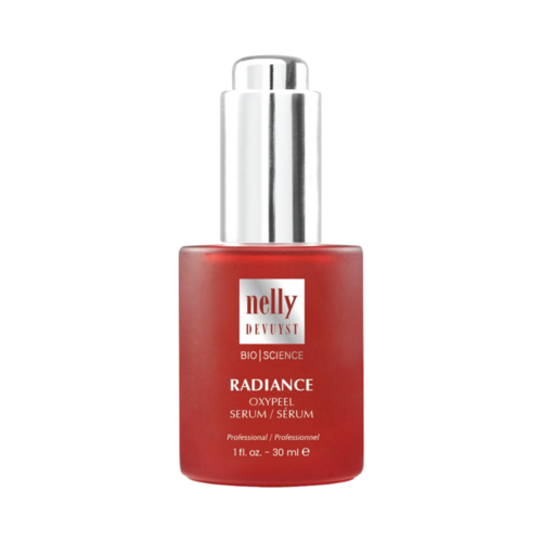 Nelly Devuyst Radiance Oxypeel Serum on white background