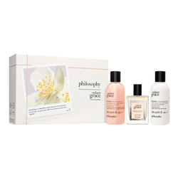 Radiant Grace EDP Gift Set Trio on white background