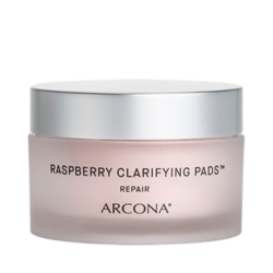 Raspberry Clarifying Pads (45 Pads) on white background