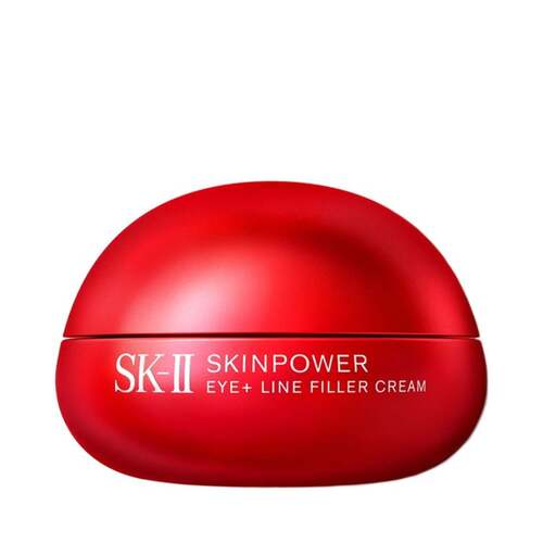 SK-II Re-New Eye + Line Filler Cream on white background