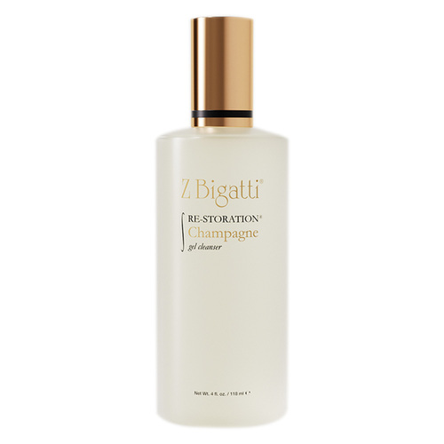 Z Bigatti Re-Storation Champagne Gel Cleanser on white background