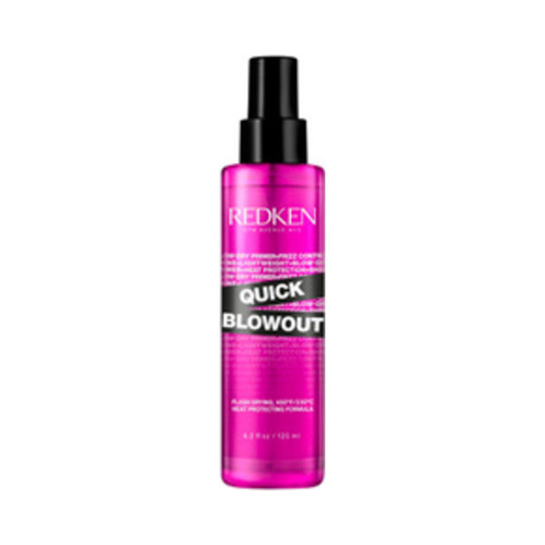 Redken Quick Blowout Heat Protect Spray, 125ml/4.23 fl oz Naturally Yours Redken Quick Blowout Heat Protect Spray on white background