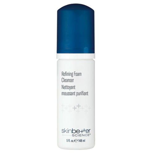 Skinbetter Science Refining Foam Cleanser on white background