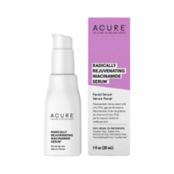 Rejuvenating Niacinamide Serum on white background