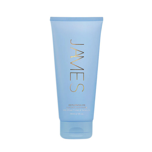 James Cosmetics Replenish Me Hydrating Hair Mask on white background