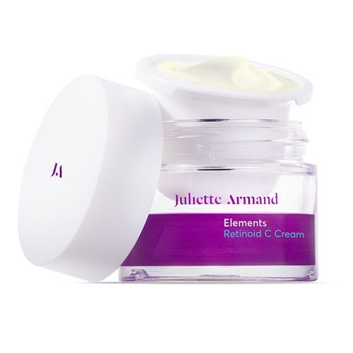 Juliette Armand Retinoid C Cream on white background