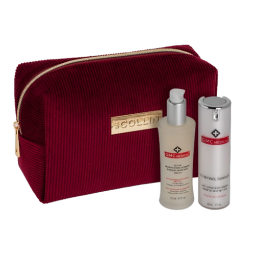 GM Collin Retinol 1% Gift Set on white background