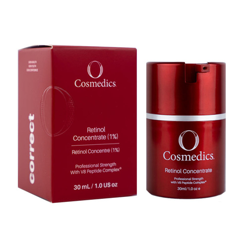 O Cosmedics Retinol Concentrate on white background