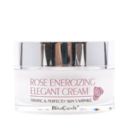 Rose Energizing Elegant Cream on white background