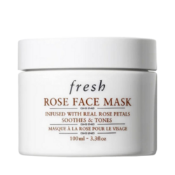 Rose Face Mask on white background