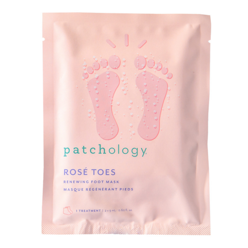 Patchology Rose Toes-Renewing + Protecting Foot Mask, 2 x 9ml/0.3 fl oz