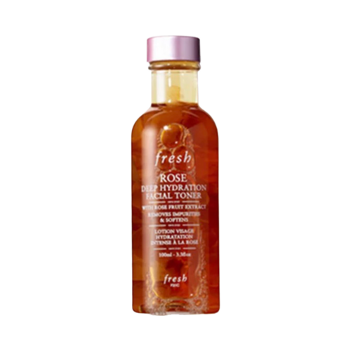 Fresh Rose and Hyaluronic Acid Deep Hydration Toner on white background