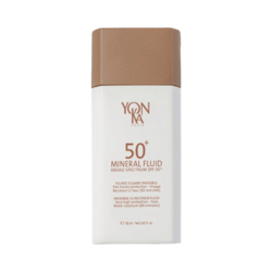 SPF 50+ Mineral Fluid on white background