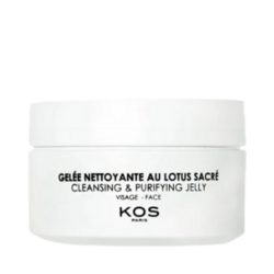 Sacred Lotus Cleansing Jelly on white background
