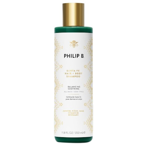 Philip B Botanical Santa Fe Hair + Body Shampoo on white background