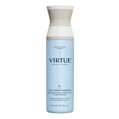 Virtue Scalp Remedy Shampoo on white background