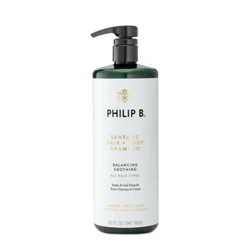 Philip B Botanical Scent of Santa Fe Balancing Shampoo on white background