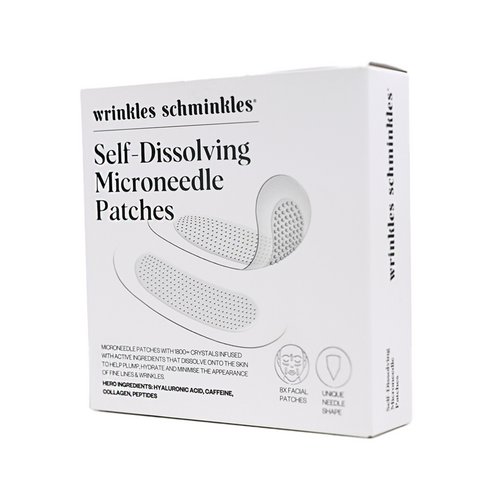Wrinkles Schminkles Self-dissolving Microneedle on white background