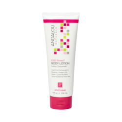 Sensitive 1000 Roses Soothing Body Lotion on white background