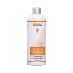 Sensitive Scalp Shampoo on white background