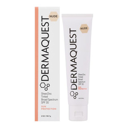 SheerZinc SPF 30 - Tinted Nude on white background