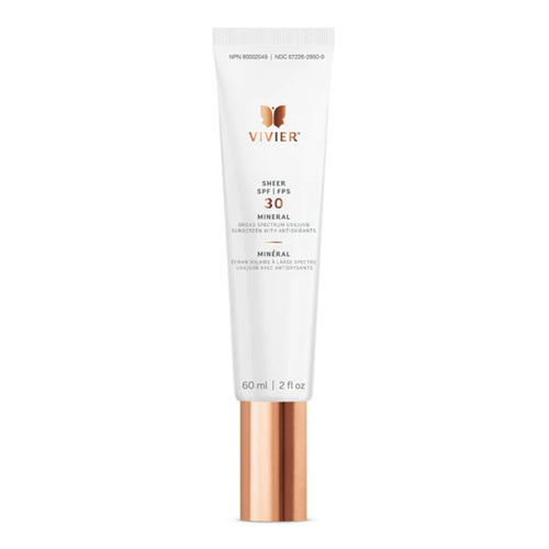 VivierSkin Sheer SPF 30 Mineral on white background