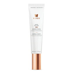 Sheer SPF 30 Mineral Tinted on white background