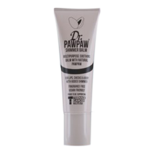 Dr.Pawpaw Shimmer Balm on white background