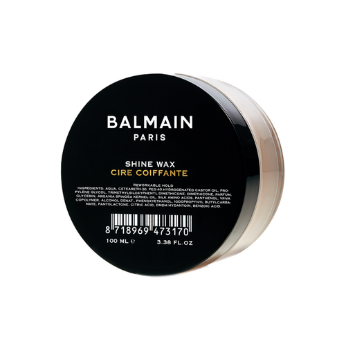 BALMAIN Paris Hair Couture Shine Wax on white background