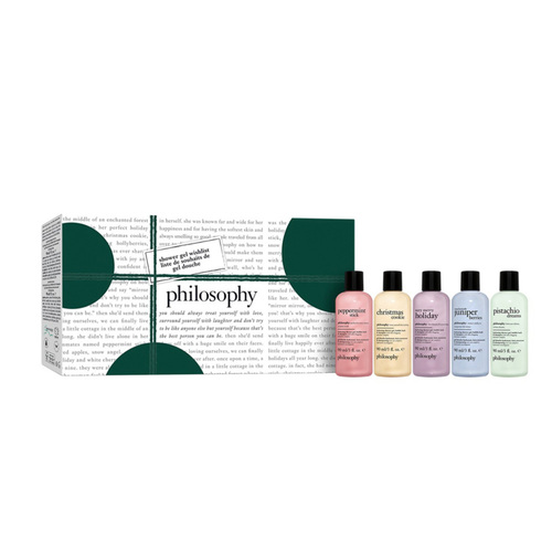 Philosophy Shower Gel Wishlist 5-Piece Gift Set Philosophy on white background